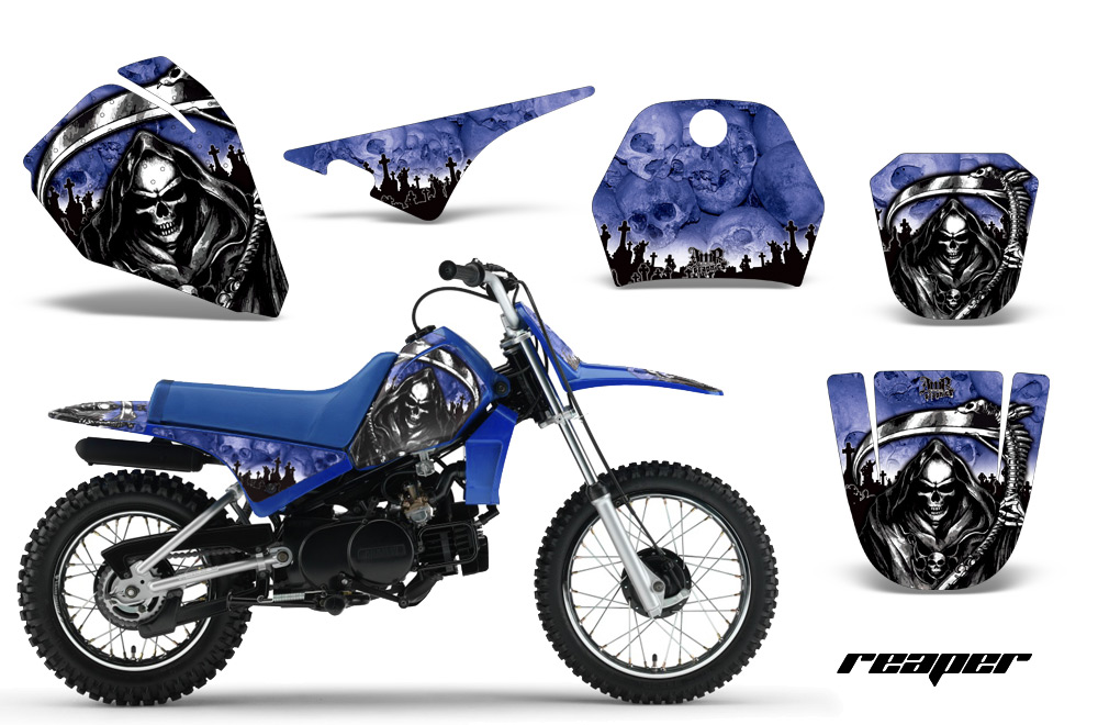 Yamaha PW80 Graphics Kit Reap BL